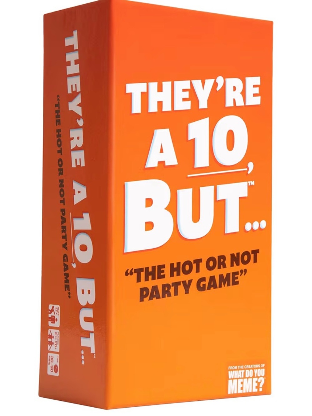 They’re A 10, But... Party Game - Orange
